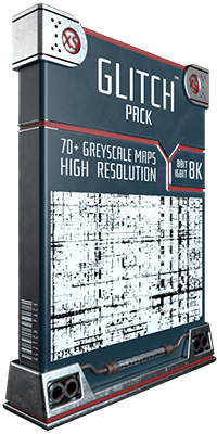 Here is a pack of 70+ textures maps thinked for Cinema 4D and Octane for sparkling sci-fi renders! One word: Glitches! You know. Those edgy little effects that give a taste of future to your creations.