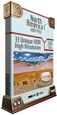 Here is a selection of 33 High-Resolution 360 degree panorama (.EXR format) representing landscapes from North America! Locations: Bryce Canyon, Grand Canyon, Lake Louise, Queen Elizabeth Park.