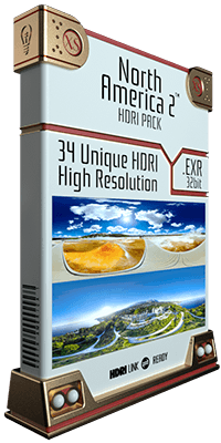 Here is a selection of 34 High-Resolution 360 degree panorama (.EXR format) representing landscapes from North America! Locations: Badlands, Hawaii, Yellowstone, Yosemite.