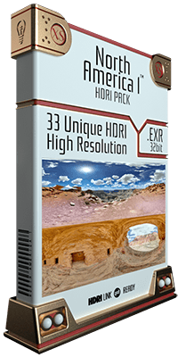 Here is a selection of 33 High-Resolution 360 degree panorama (.EXR format) representing landscapes from North America! Locations: Bryce Canyon, Grand Canyon, Lake Louise, Queen Elizabeth Park.