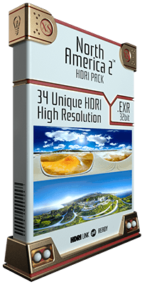 Here is a selection of 34 High-Resolution 360 degree panorama (.EXR format) representing landscapes from North America! Locations: Badlands, Hawaii, Yellowstone, Yosemite.