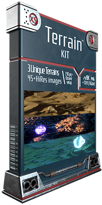 Here is a kit of 3 unique terrains ready to use! 3 Cinema 4D project files with Octane Render setup of all materials for HiQuality renders!