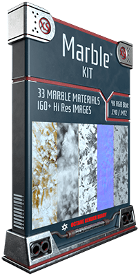 Here is a pack of 160+ textures maps thinked for Cinema 4D and Octane for dirty stone renders! 33 unique weird marble materials made from real photos of Carrara marble!