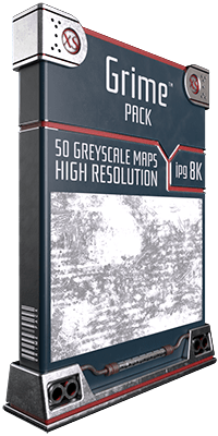 The Grime Pack is out. 50 Unique seamless patterns grime and imperfections to your designs! Perfect for all kinds of textures overlays and other hard surfaces. The world is not perfect .. grime everything!